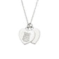 Wrexham AFC Sterling Silver Heart Pendant