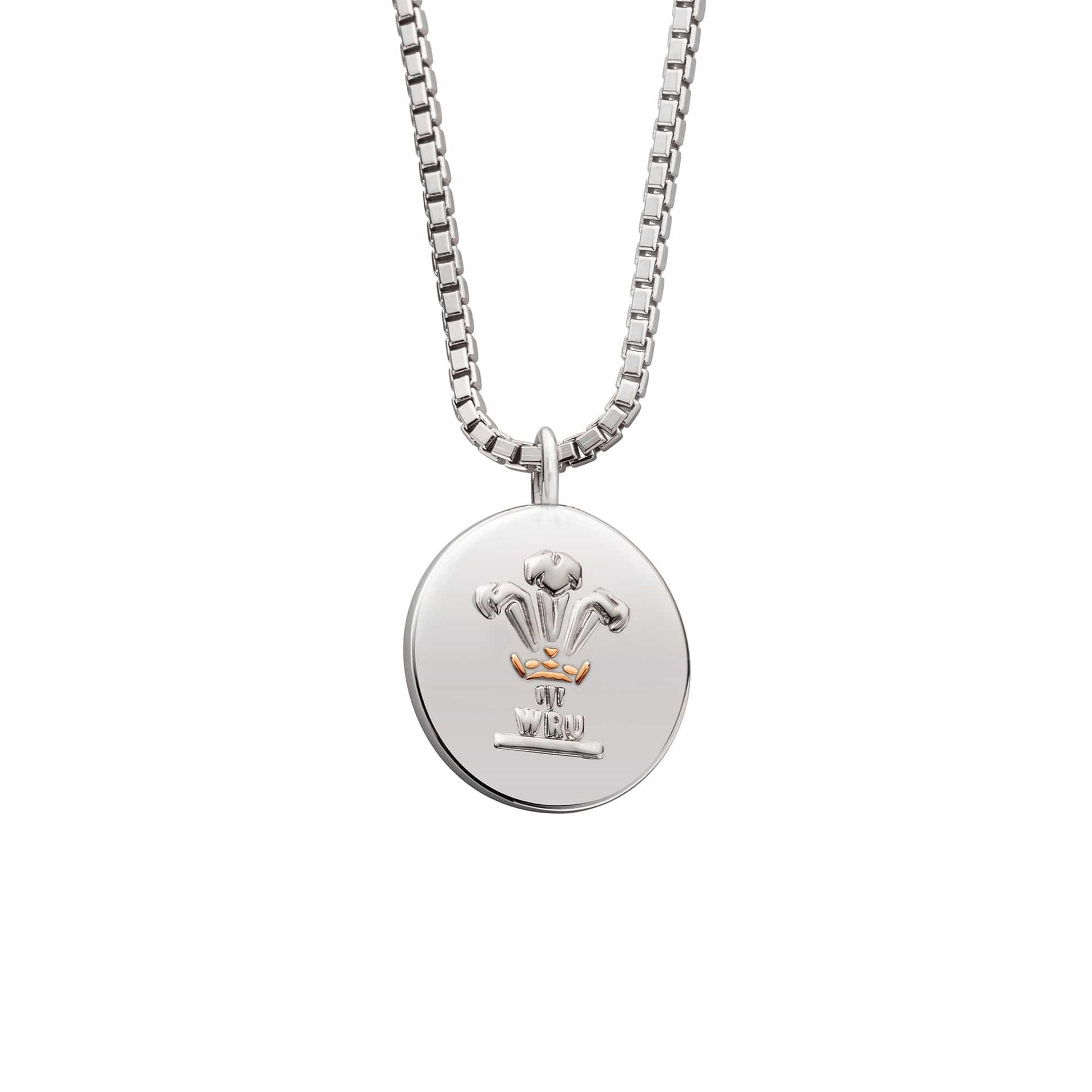 WRU Sterling Silver Welsh Dragon Pendant