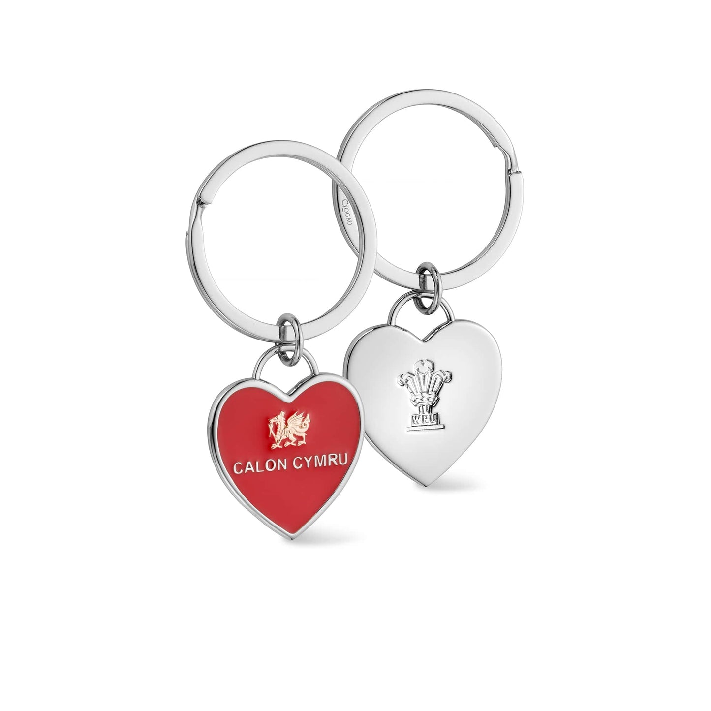 WRU Welsh Heart Keyring