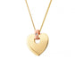 Cariad® 9ct Solid Gold Pendant with Diamond