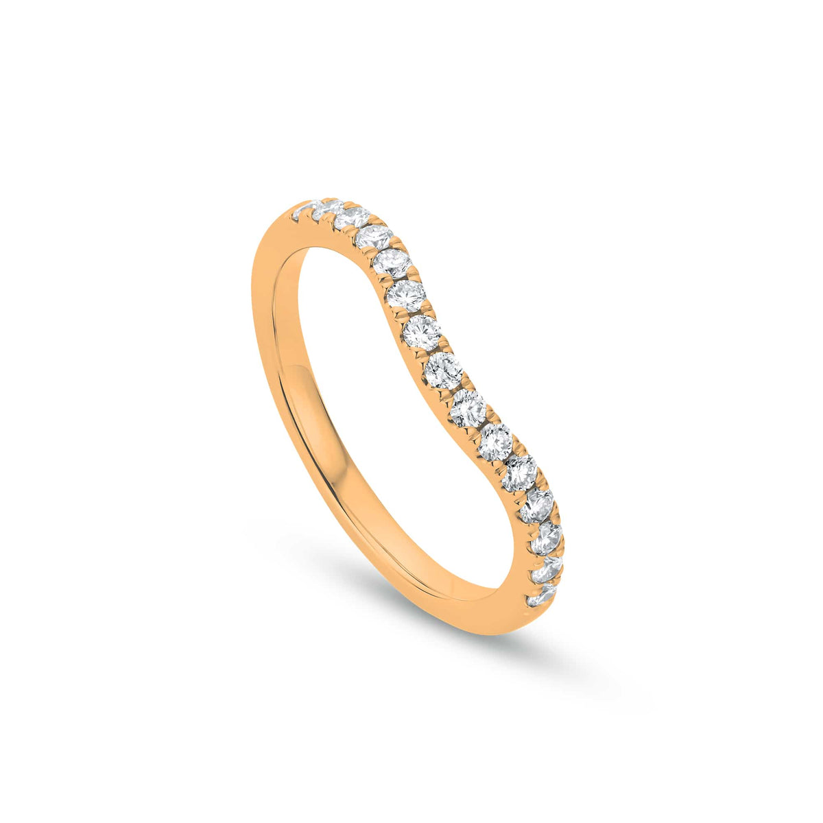 Clogau 1854 Cariad Wedding Ring with Diamonds