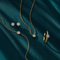 Clogau® Celebration 9ct Solid Gold Necklace with Pavé-Set Lab-Grown Diamonds