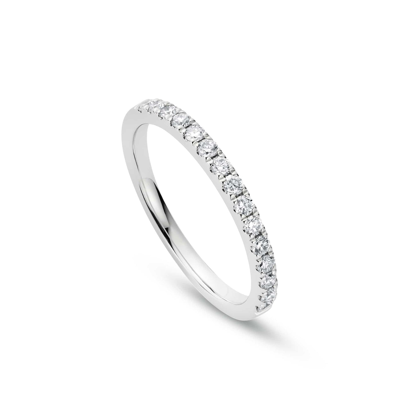 18ct White Gold Celebration Wedding Ring with Lab-Grown Diamonds