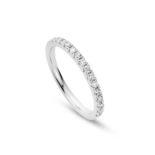 18ct White Gold Celebration Wedding Ring with Lab-Grown Diamonds