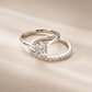 9ct White Gold Celebration Wedding Ring with Lab-Grown Diamonds
