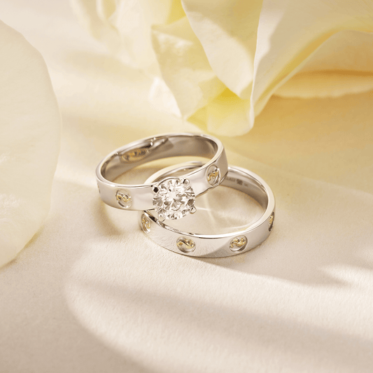 18ct White Gold Insignia Wedding Ring