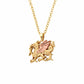 Royal Clogau® 9ct Solid Gold Welsh Dragon Pendant