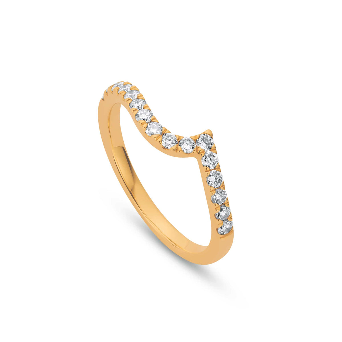 Clogau 1854 Forever Fairytale Wedding Ring with Lab-Grown Diamonds
