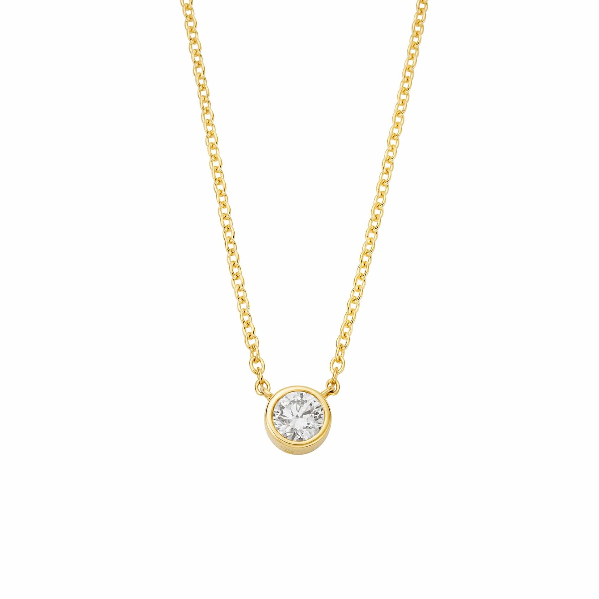 Clogau® Celebration 9ct Solid Gold Necklace with 0.5ct Lab-Grown Diamond