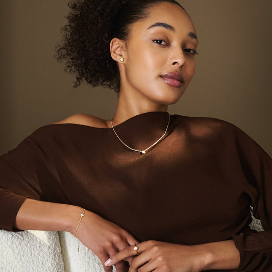 Clogau® Celebration 9ct Solid Gold Bracelet with 0.5ct Lab-Grown Diamond