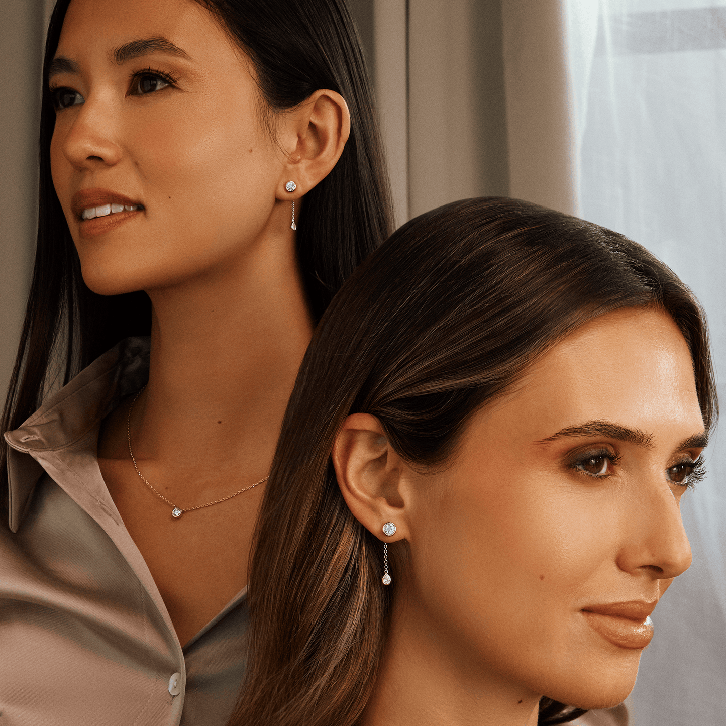 Clogau® Celebration Sterling Silver Drop Earring Backs with Swarovski® Zirconia
