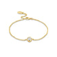 Clogau® Celebration 9ct Solid Gold Bracelet with 0.5ct Lab-Grown Diamond