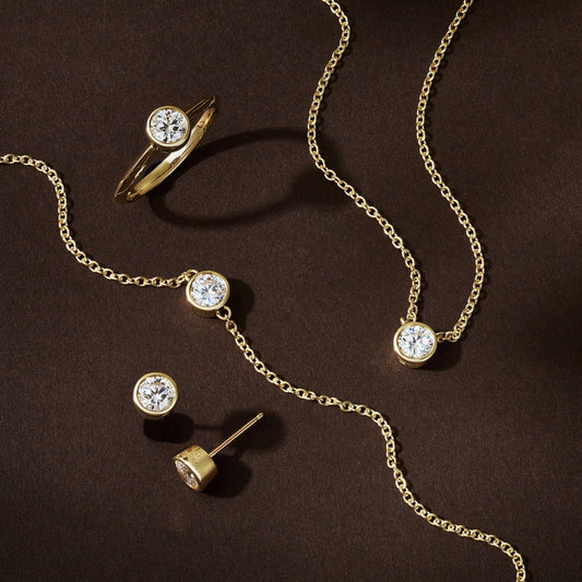 Clogau® Celebration 9ct Solid Gold Necklace with 0.5ct Lab-Grown Diamond