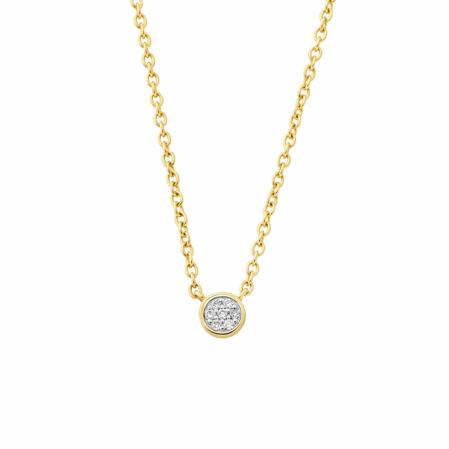 Clogau® Celebration 9ct Solid Gold Necklace with Pavé-Set Lab-Grown Diamonds