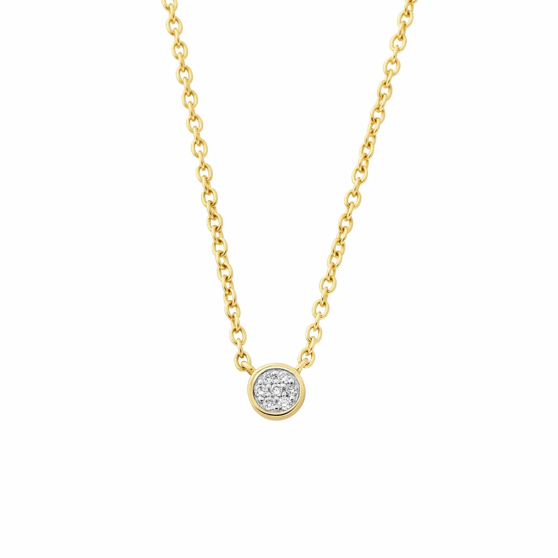 Clogau® Celebration 9ct Solid Gold Necklace with Pavé-Set Lab-Grown Diamonds