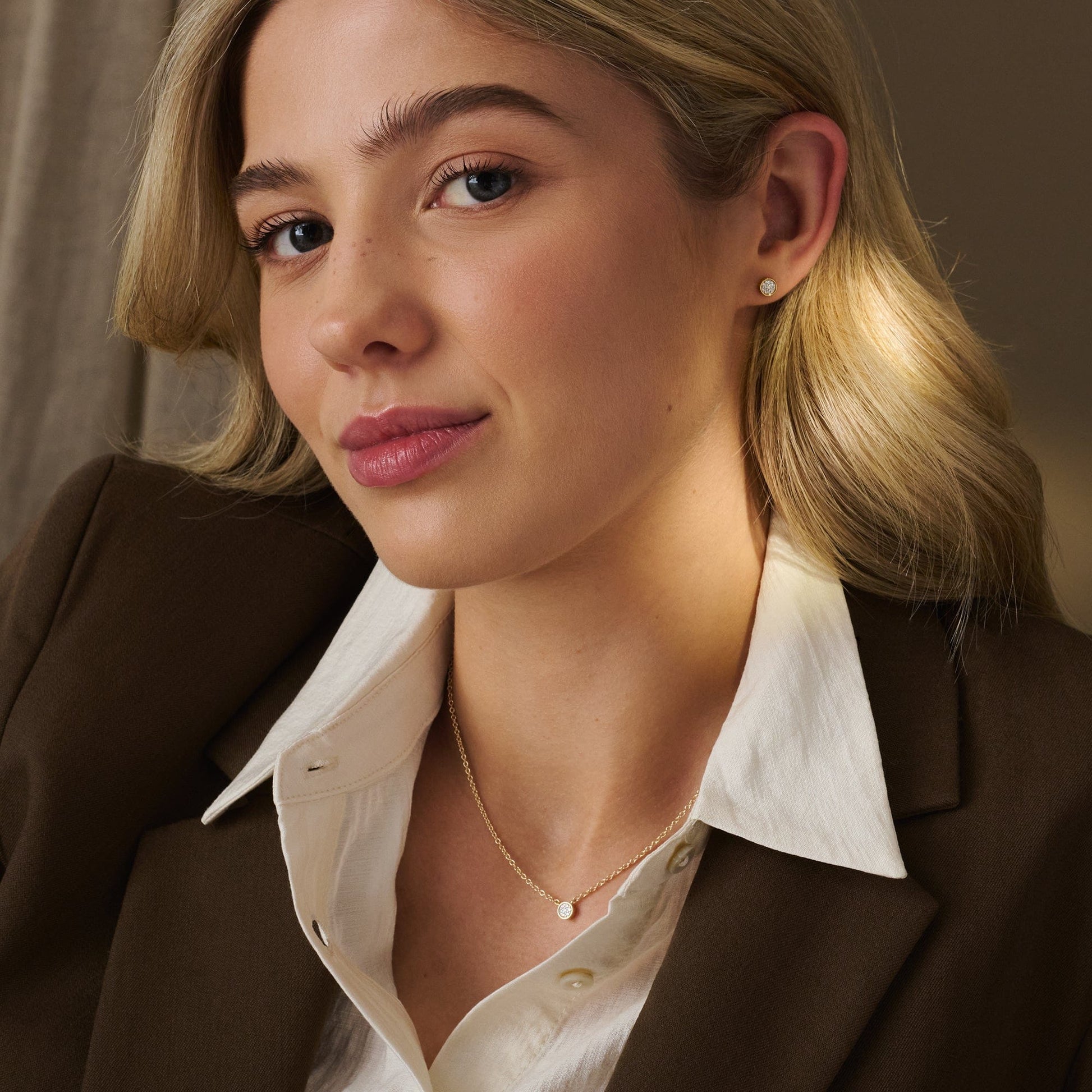 Clogau® Celebration 9ct Solid Gold Necklace with Pavé-Set Lab-Grown Diamonds