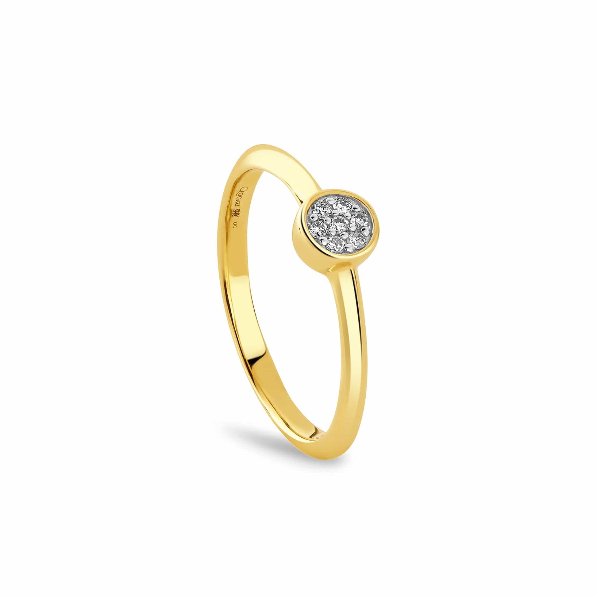 Clogau® Celebration Gold and Laboratory-Created Diamond Ring