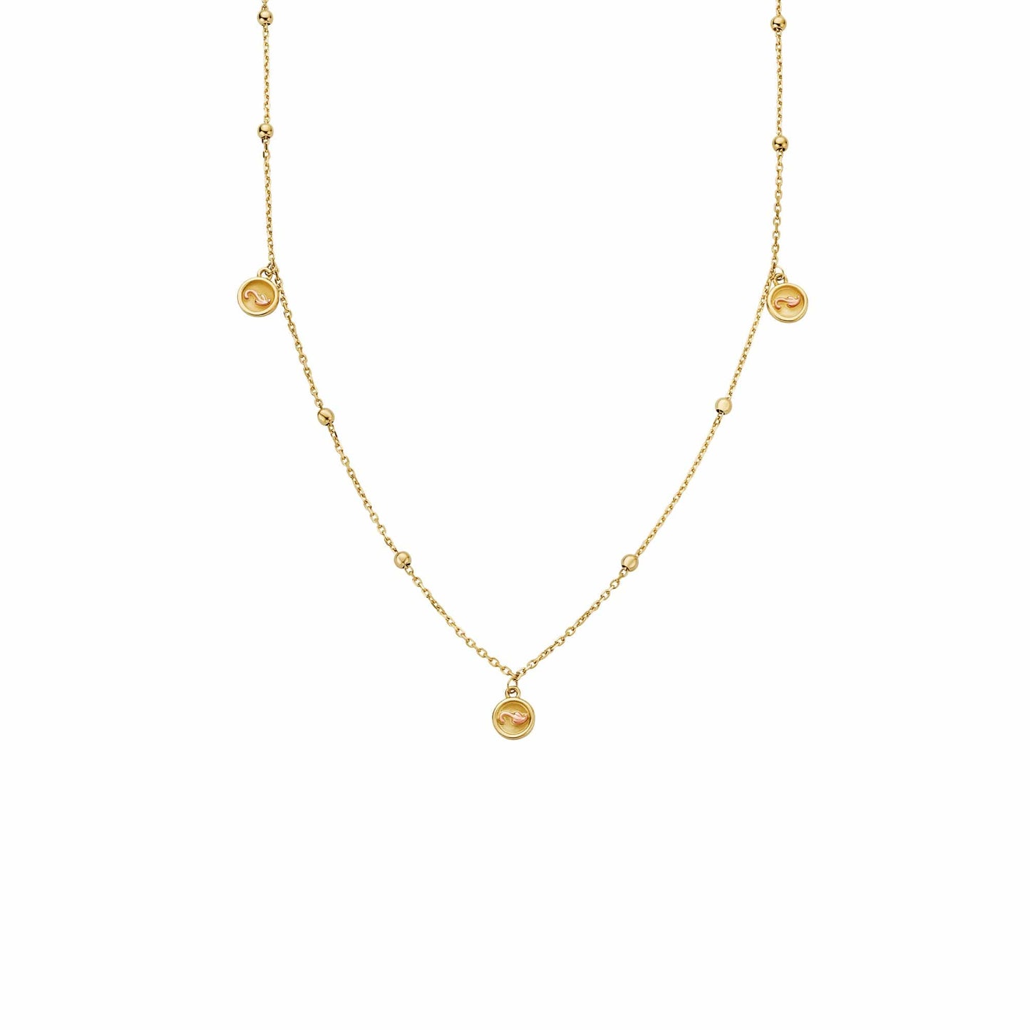 Insignia 9ct Solid Gold Drop Necklace