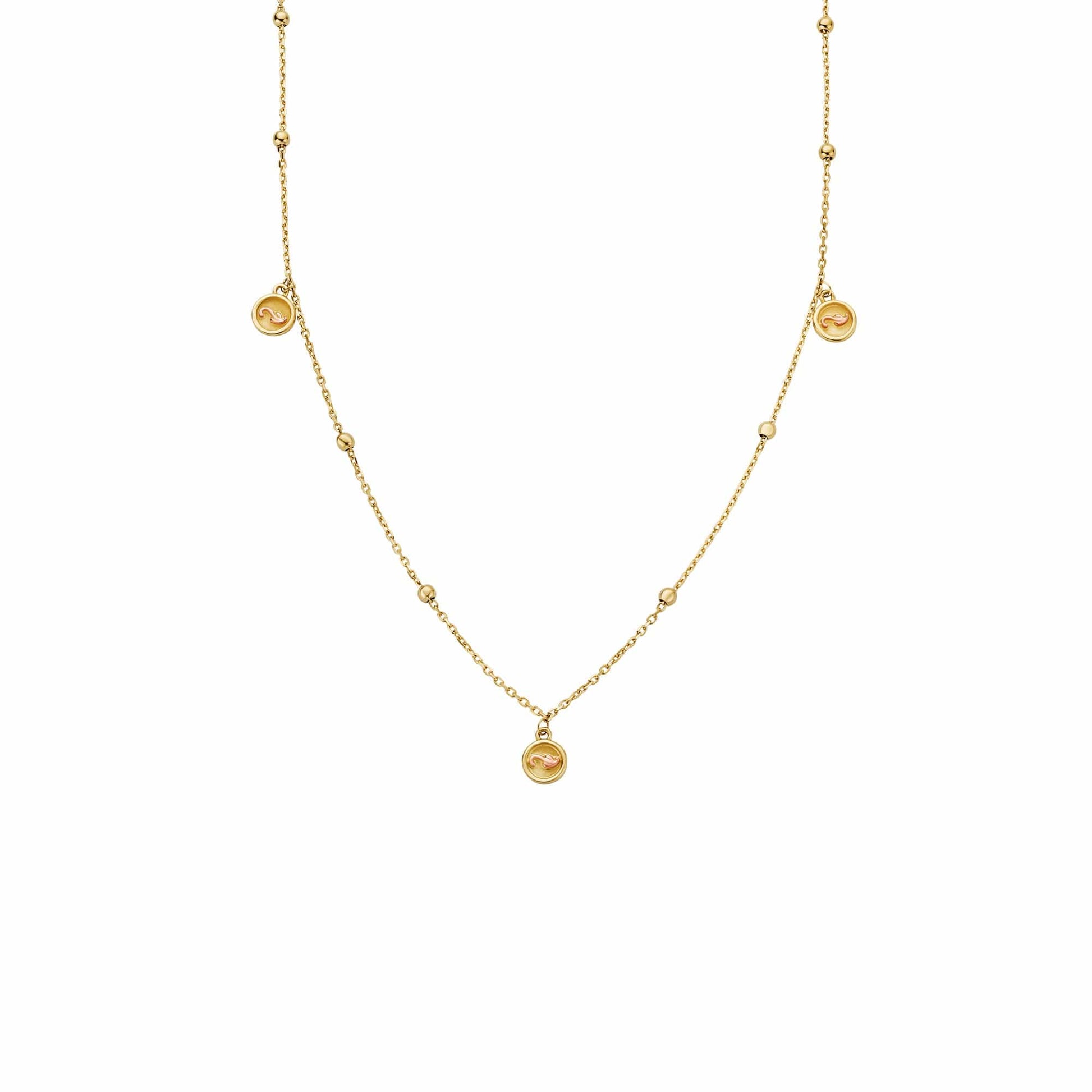 Insignia 9ct Solid Gold Drop Necklace