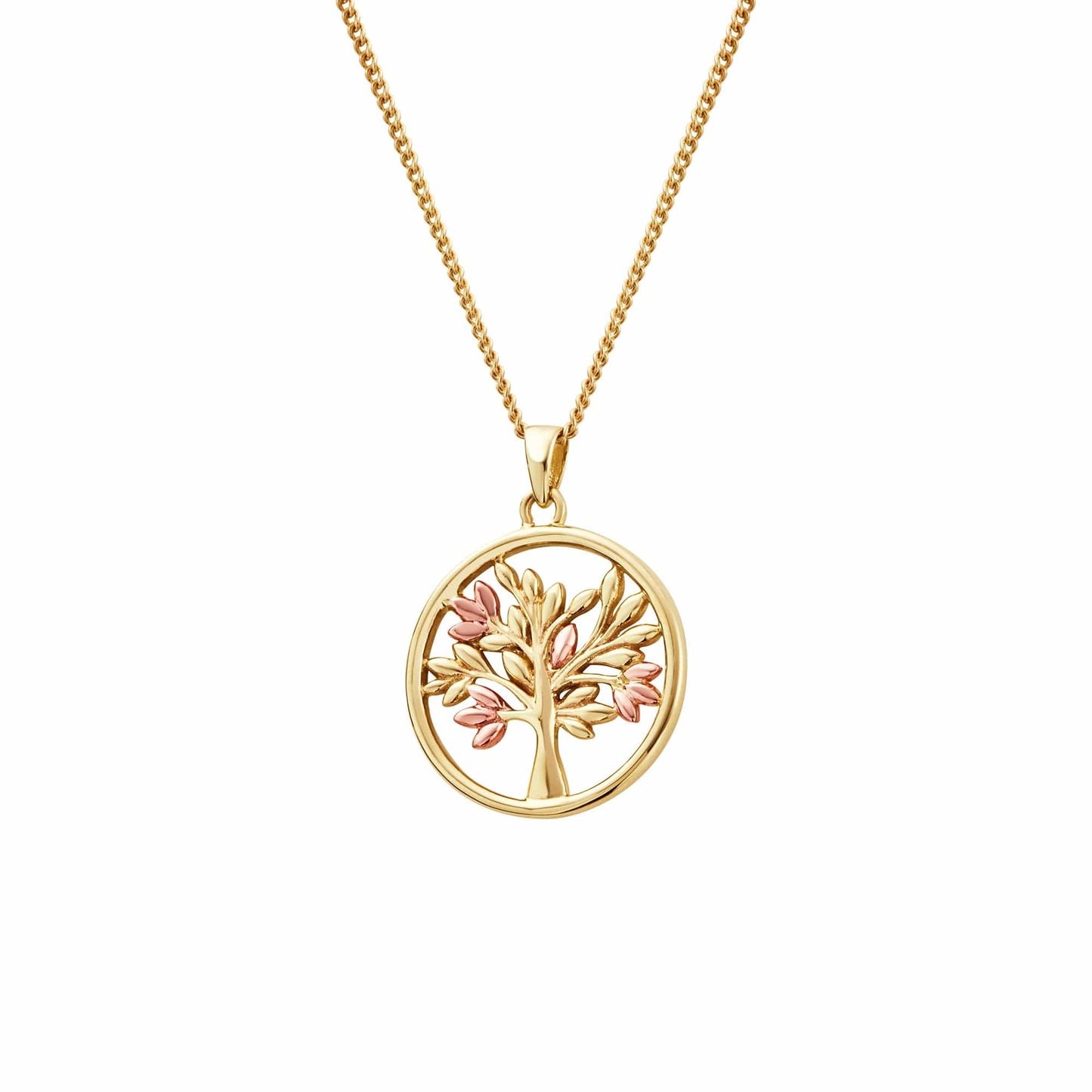 Tree of Life® Gold Circle Pendant