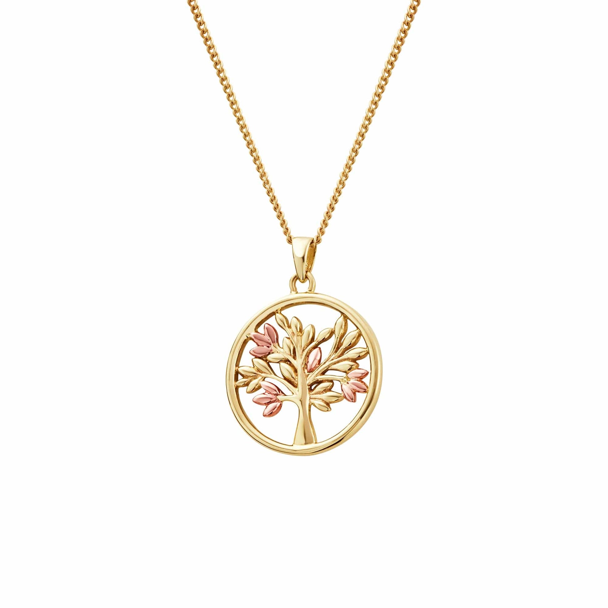 Tree of Life® Gold Circle Pendant