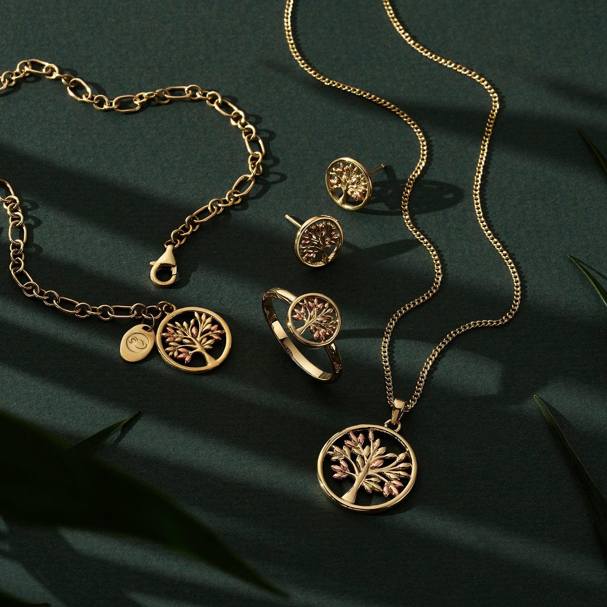 Tree of Life® 9ct Solid Gold Stud Earrings