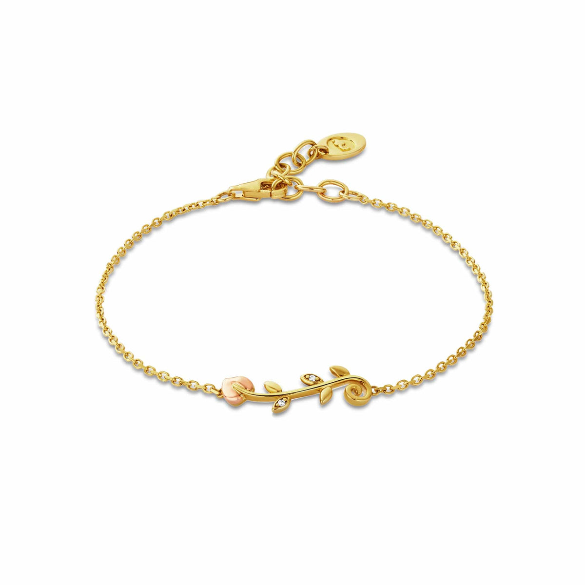 Tree Life® 9ct Solid Vine Bracelet Diamonds