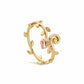 Tree of Life® 9ct Solid Gold Vine Ring with Diamonds