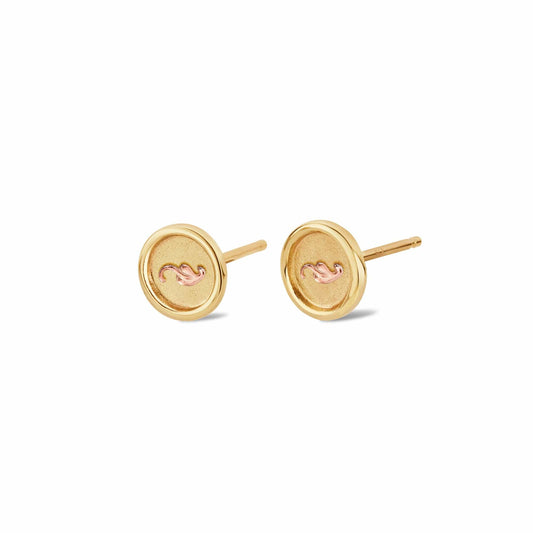 Insignia 9ct Solid Gold Stud Earrings