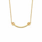 Insignia 9ct Solid Gold Curve Necklace