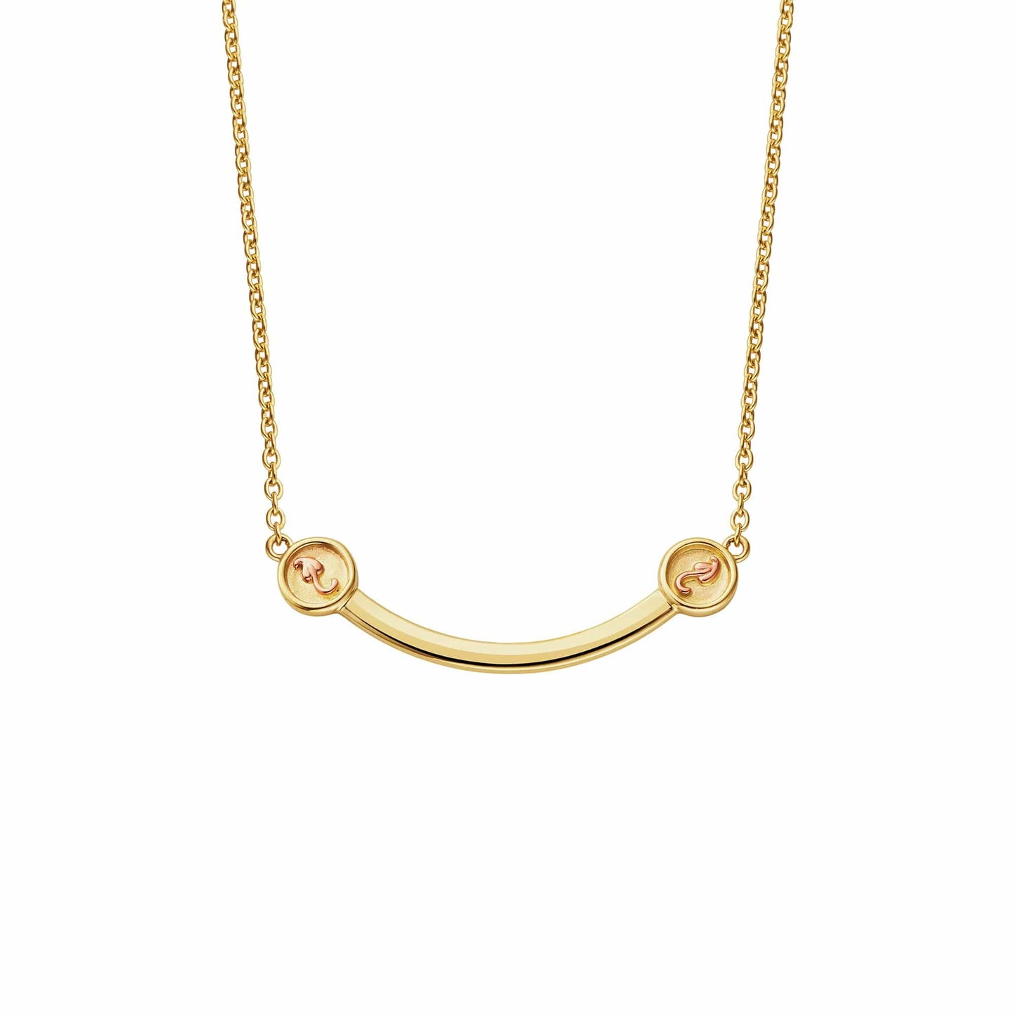 Tree of Life® Insignia Gold Curve Necklace