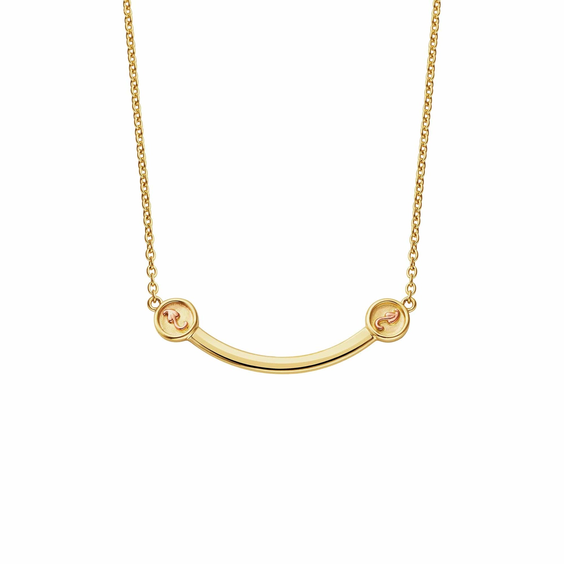 Tree of Life® Insignia Gold Curve Necklace