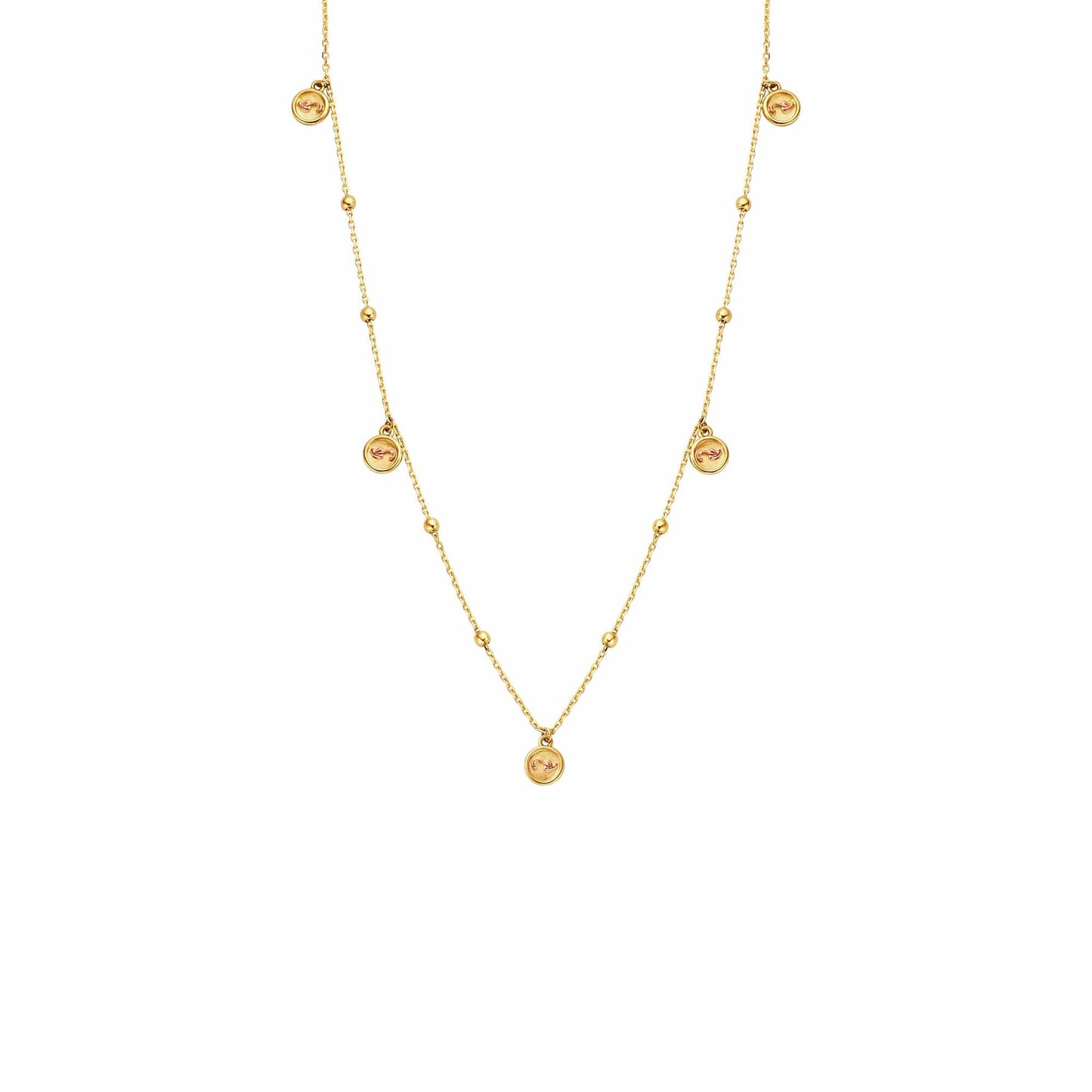 Insignia 9ct Solid Gold Drop Necklace
