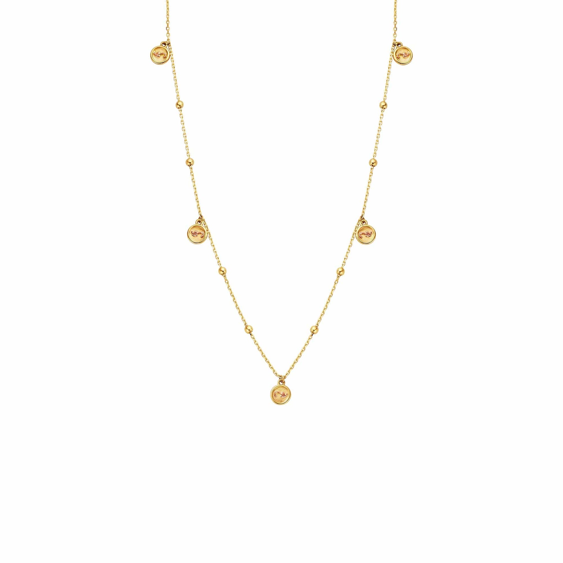 Insignia 9ct Solid Gold Drop Necklace