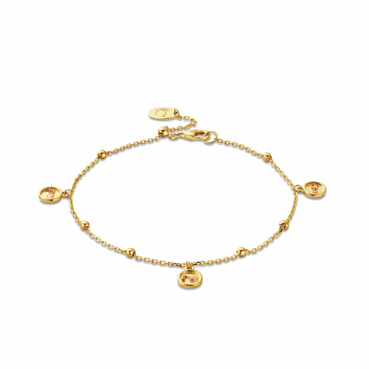 Insignia 9ct Solid Drop Bracelet