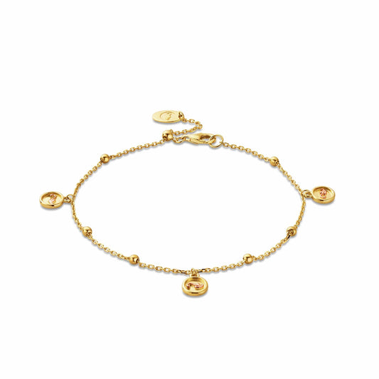 Insignia 9ct Solid Gold Drop Bracelet