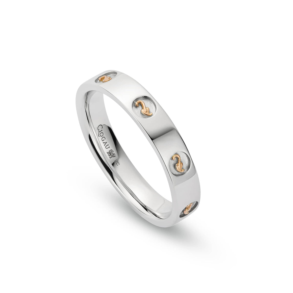 18ct White Gold Insignia Wedding Ring
