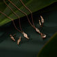 Past Present Future® 18ct Solid Gold 1854 Blend Pendant with Diamonds and Morganite