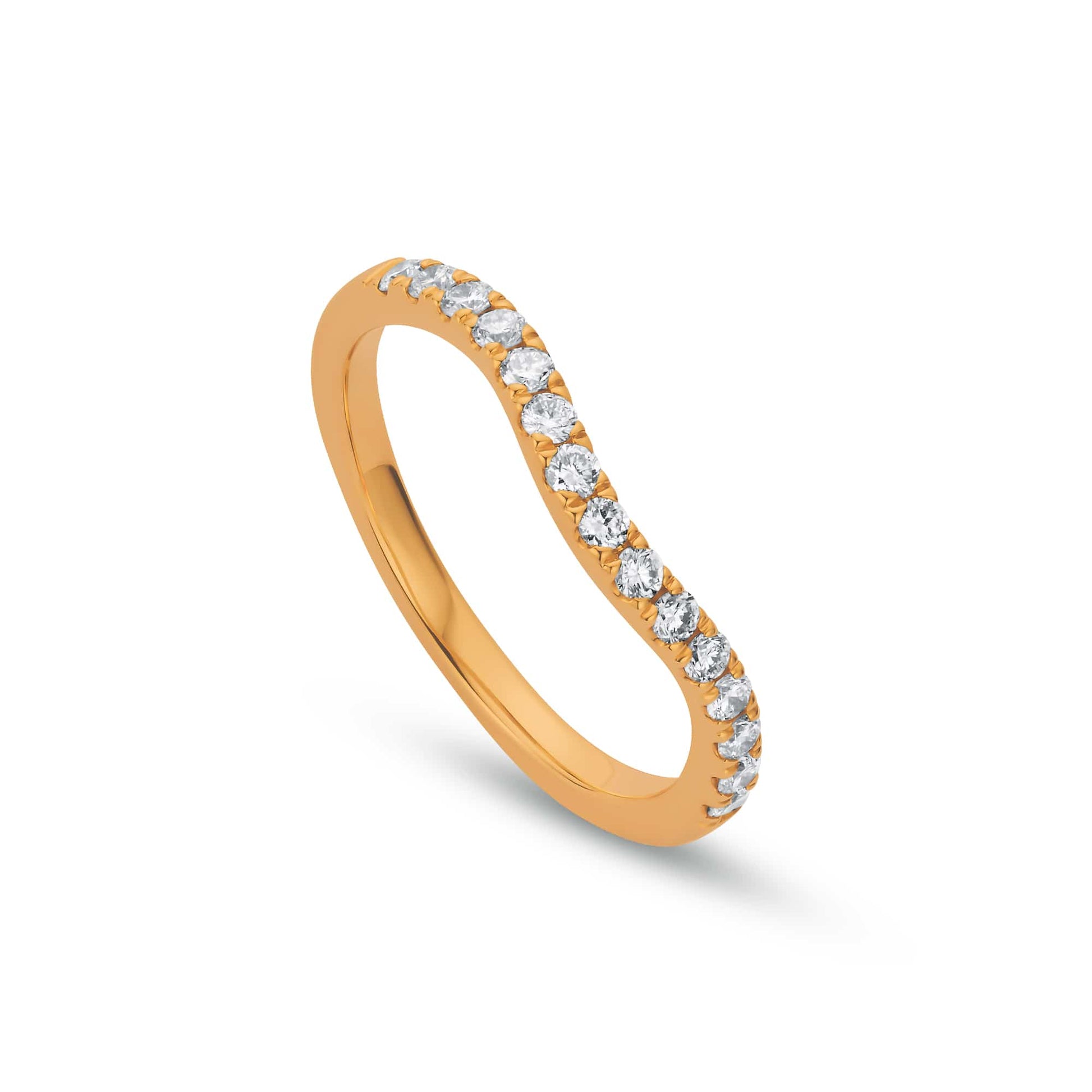 Clogau 1854 Past Present Future Wedding Ring with Lab-Grown Diamonds