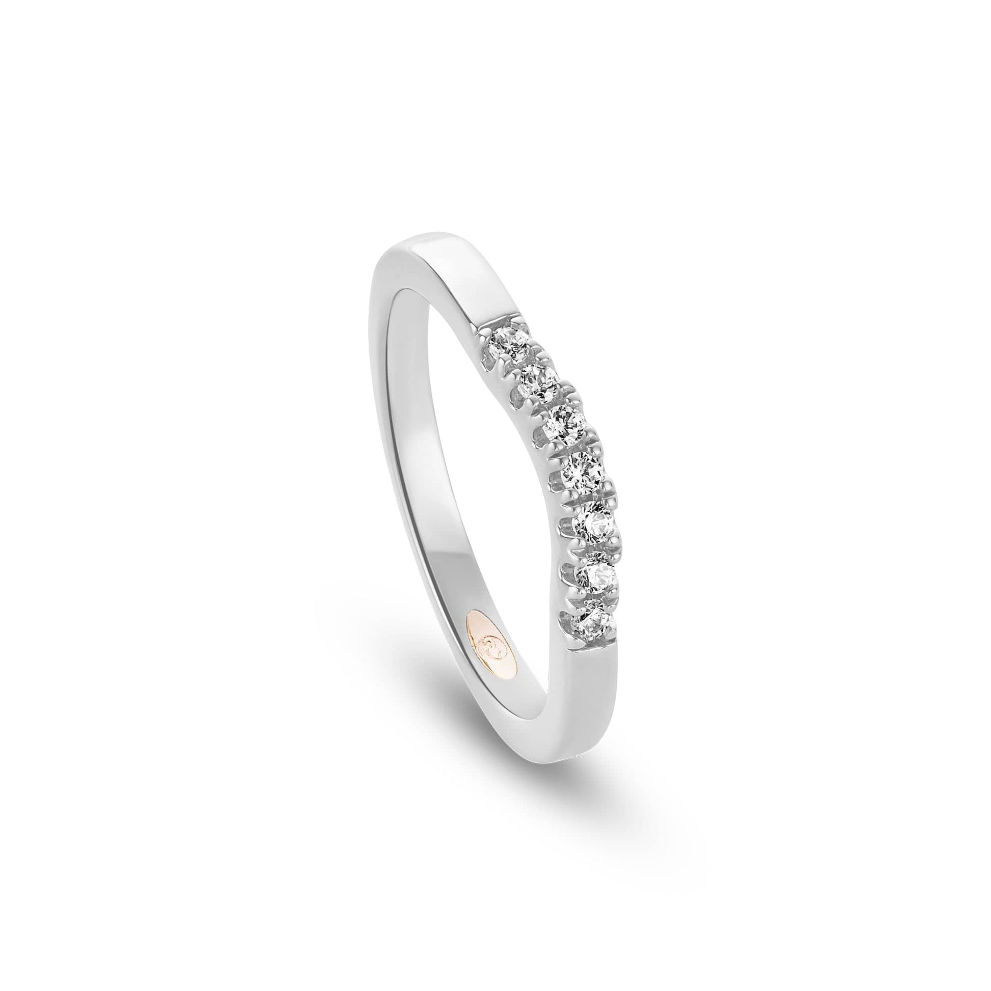 950 Platinum Past Present Future® Wedding Ring