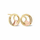 Tree of Life® Gold and Diamond Stud Earrings