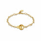 Insignia 9ct Solid Gold Linked Ring Bracelet