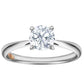 Celebration (K) - 9K White with 9K Rose Gold - 1 carat, Lab Grown Diamond, Round Brilliant Cut