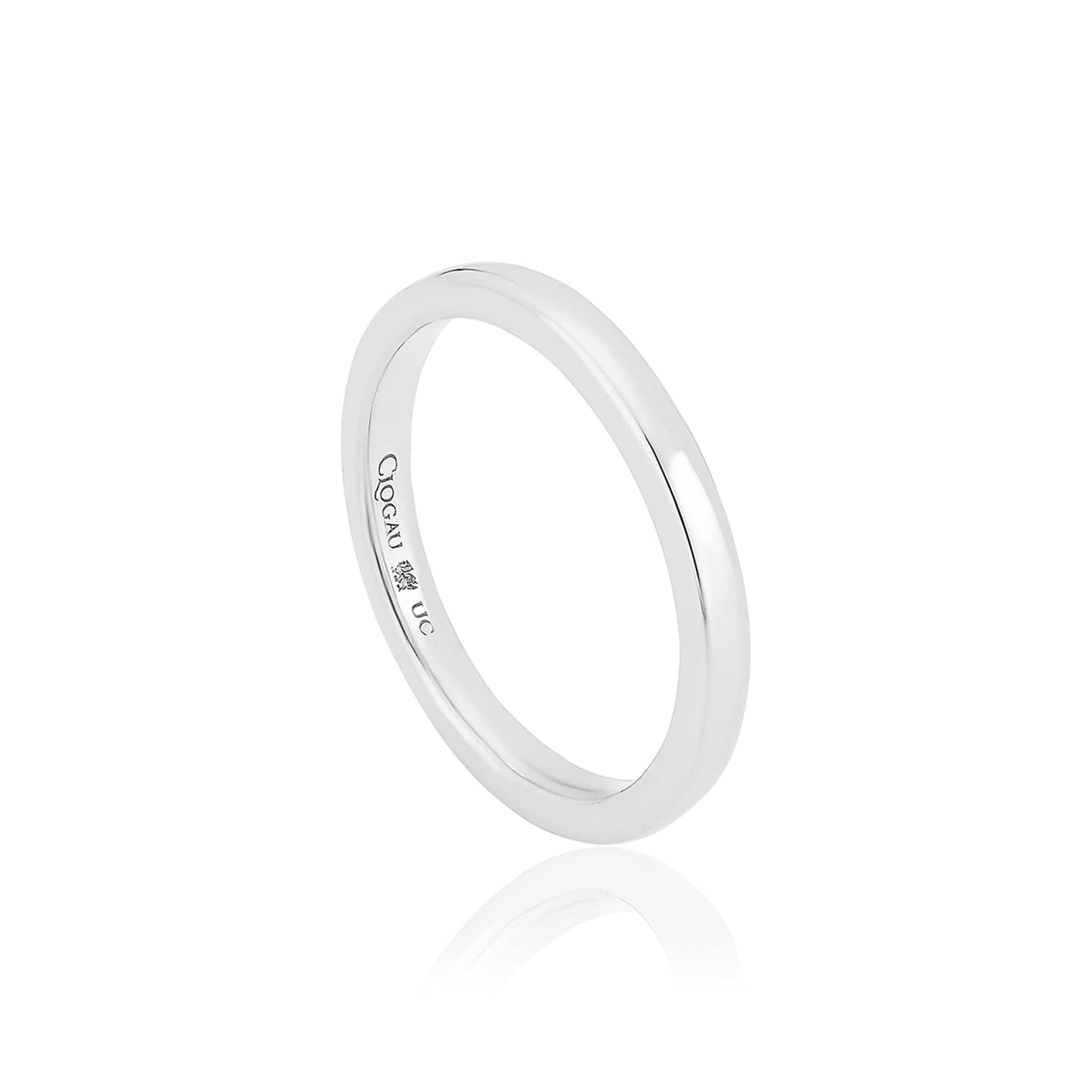 9ct White Gold New Beginning Wedding Ring