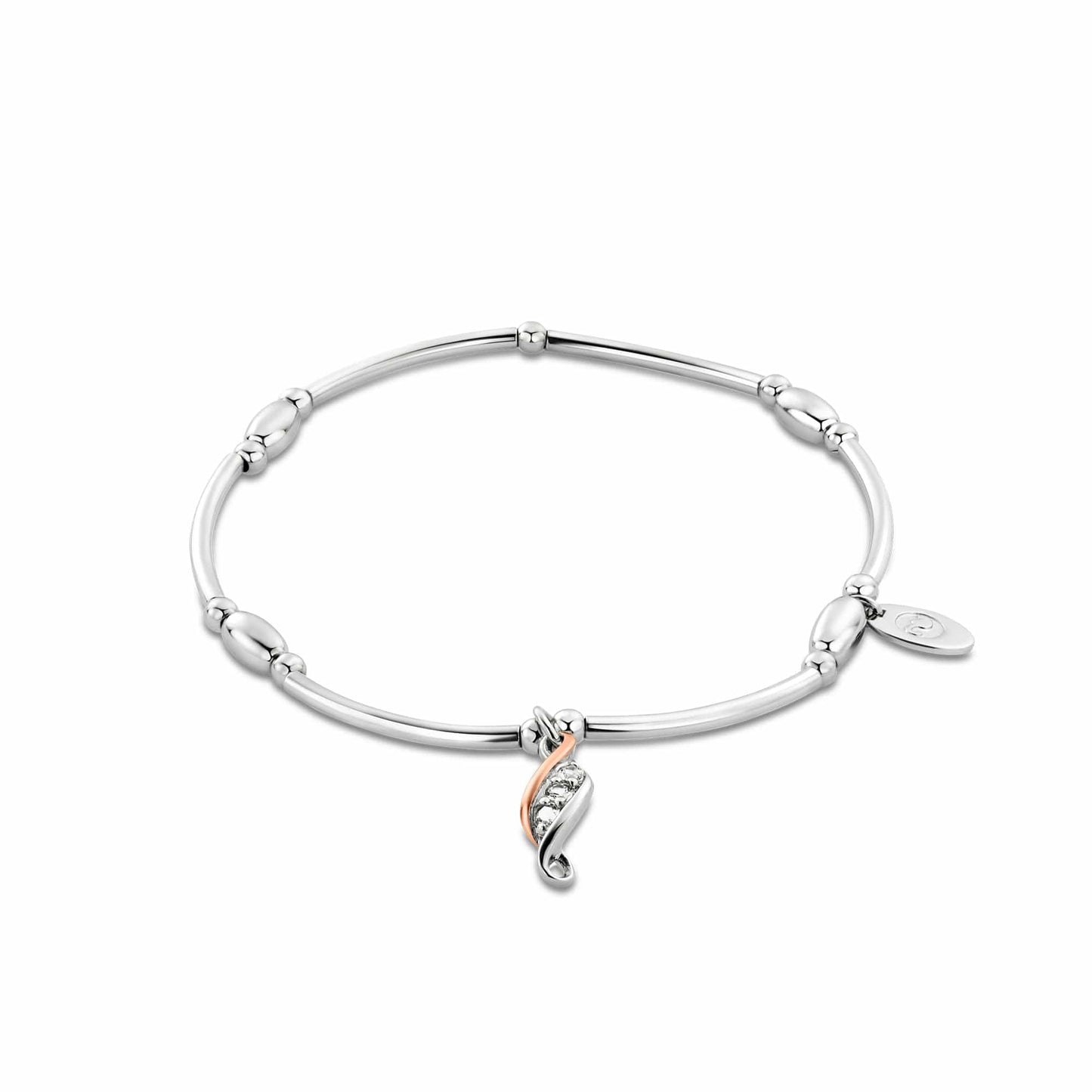 Past Present Future® Sterling Silver Affinity Bracelet with Topaz