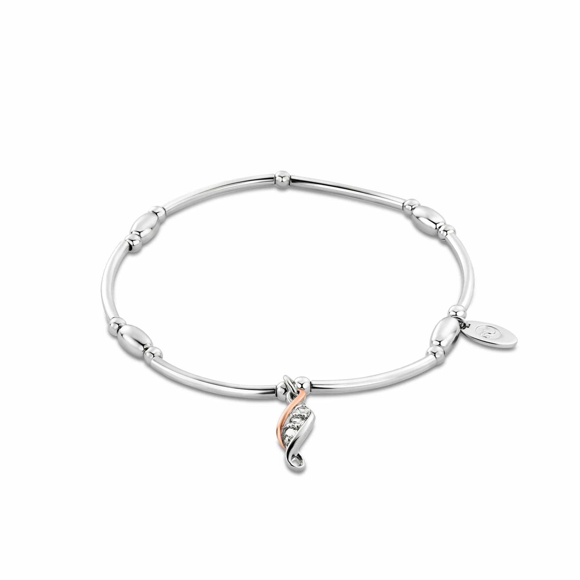 Past Present Future® Sterling Silver Affinity Bracelet with Topaz