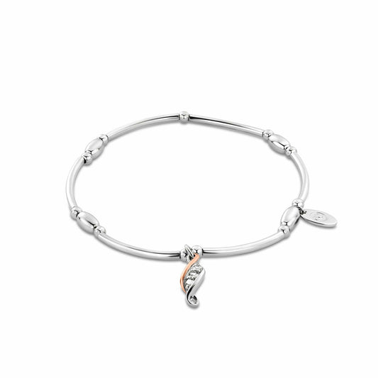 Past Present Future® Sterling Silver Affinity Bracelet with Topaz