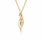 Swallow Falls 18ct Gold and Diamond Pendant