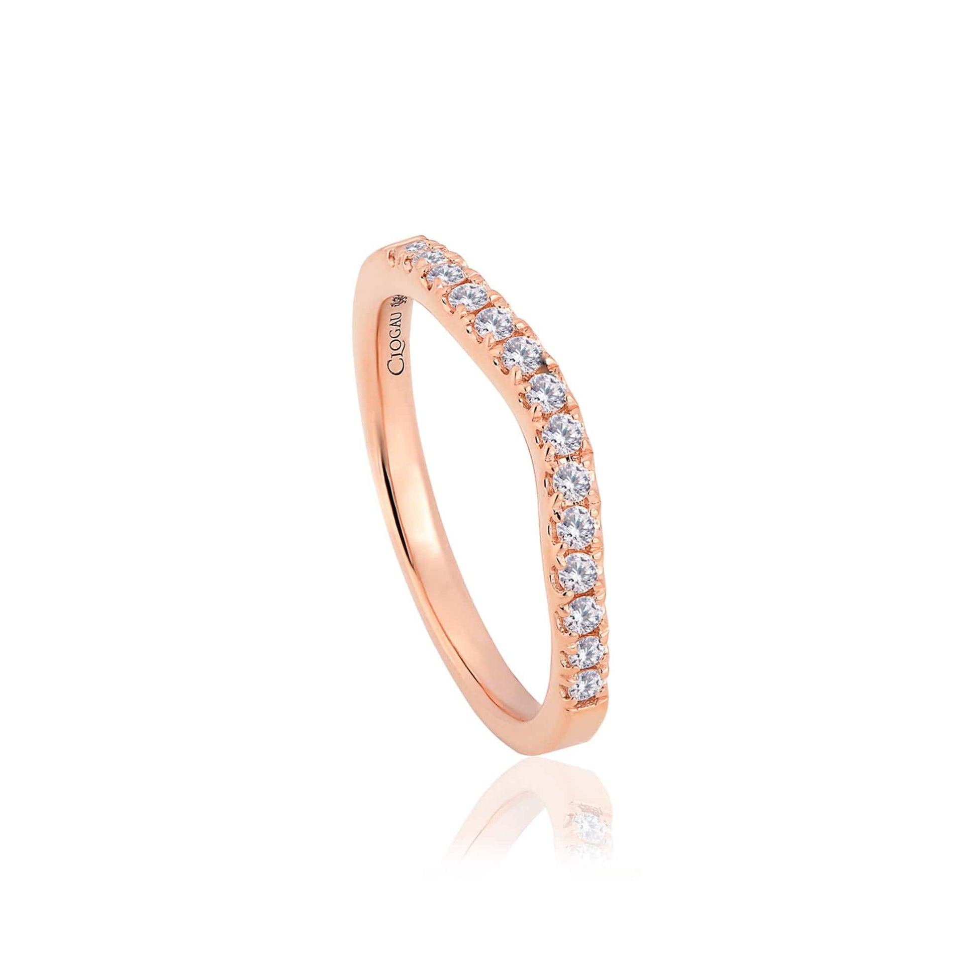 18ct Rose Gold Love Divine Wedding Ring