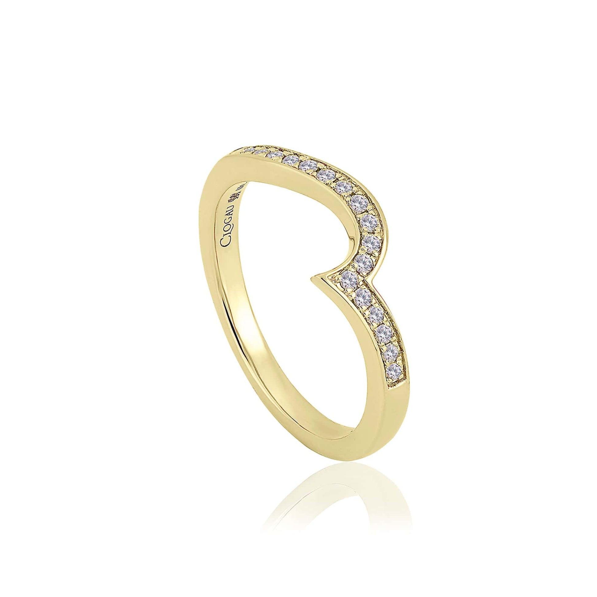 18ct Yellow Gold True Romance Wedding Ring